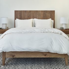 Crinkled Percale™ Duvet Cover - Renewed